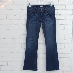 Hudson MidRise Boot Cut Jeans